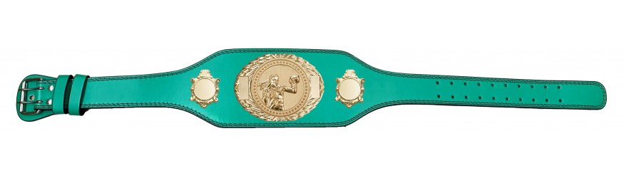 WOMEN'S BOXING CHAMPIONSHIP BELT-BUD295/G/FEMBOX-4 COLOURS